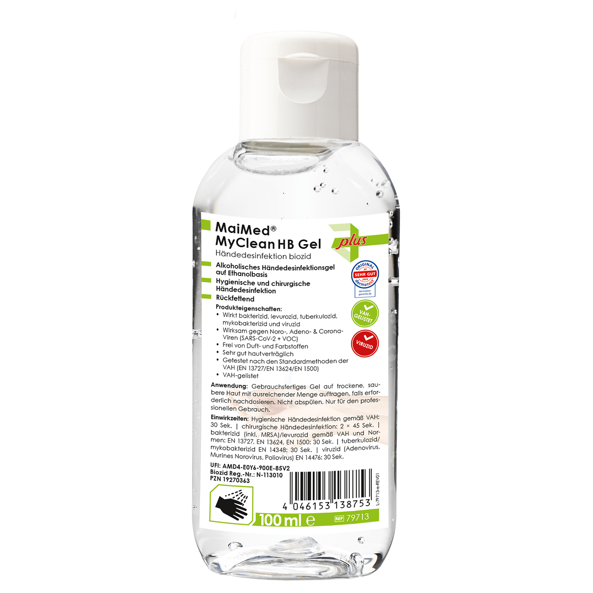 Händedesinfektionsgel 100 ml